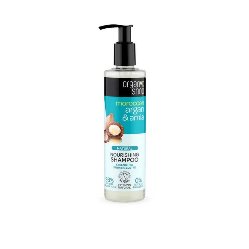 Organic Shop by Natura Siberica Moroccan Argan & Amla Σαμπουάν Θρέψης, 280ml