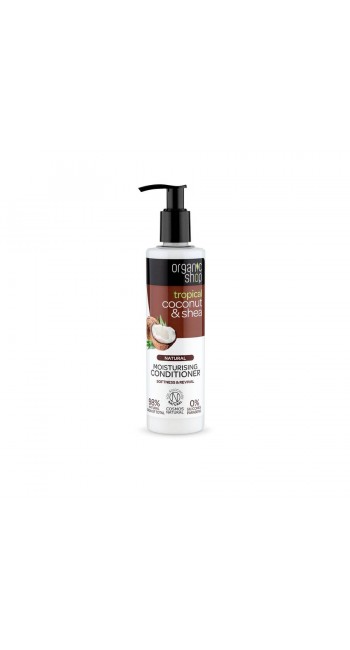 Organic Shop by Natura Siberica Coconut & Shea  Μαλακτικό Ενυδάτωσης, 280ml