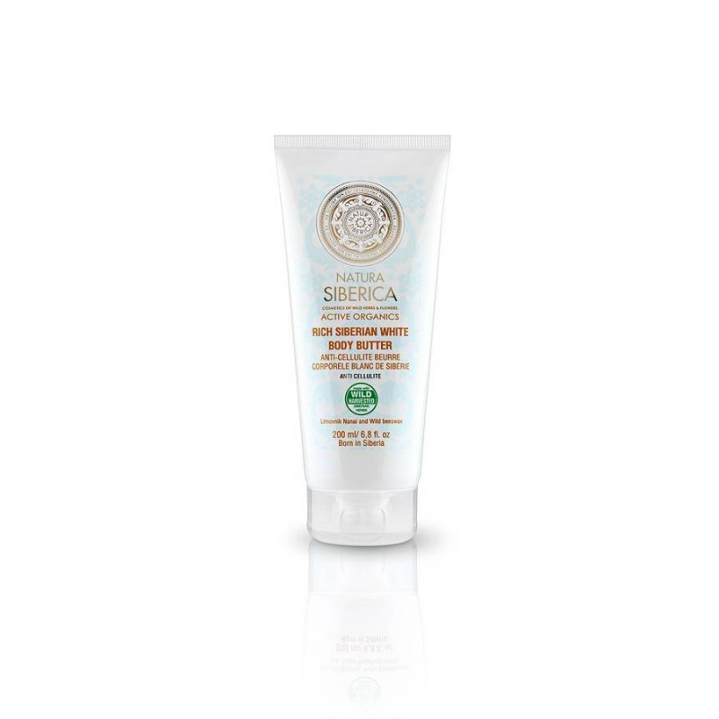 Natura Siberica Rich Siberian White Body Butter κατά της Κυτταρίτιδας, 200ml