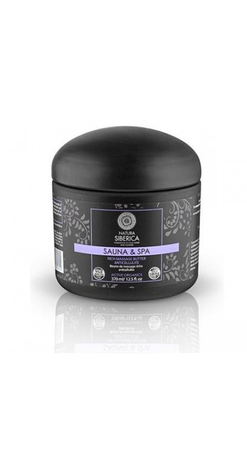 Natura Siberica Sauna & Spa Rich Anti-Cellulite Massage Butter Βούτυρο Σώματος, 370ml