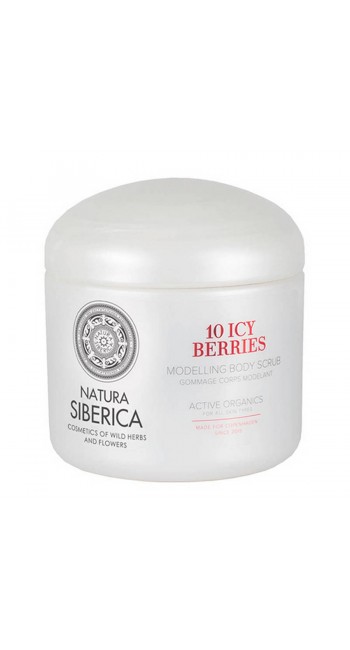 Natura Siberica Copenhagen 10 Icy Berries Body Scrub για Σμίλευση Σιλουέτας, 370ml