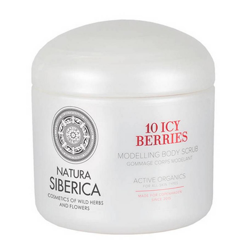 Natura Siberica Copenhagen 10 Icy Berries Body Scrub για Σμίλευση Σιλουέτας, 370ml