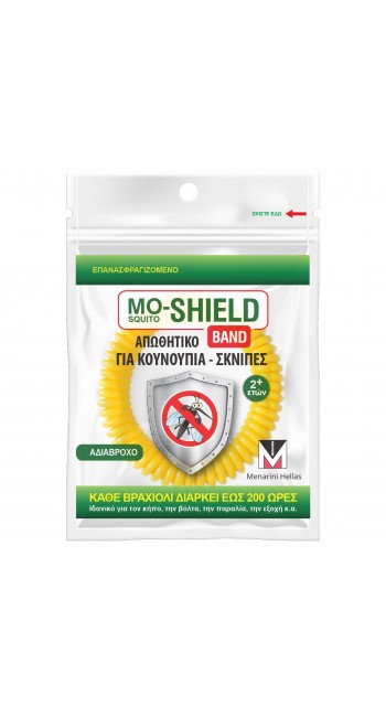 Mo-Shield Αντικουνουπικό Βραχιόλι Κίτρινο, 1τμχ