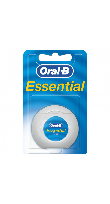 Oral-B Essential Floss Κηρωμένο Οδοντικό Νήμα 50m, 1τεμ