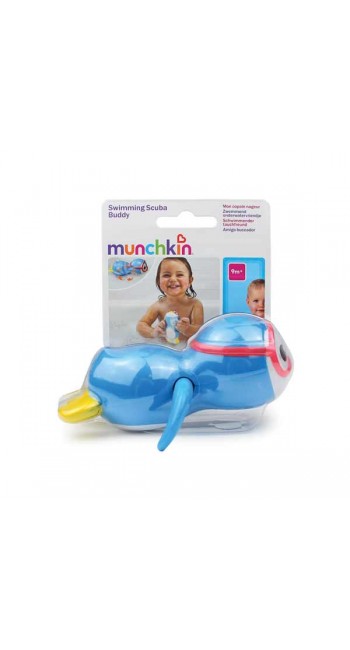 Munchkin Swimming Scuba Buddy Παιχνίδι Μπάνιου Πιγκουΐνος από 9m+, 1τεμ