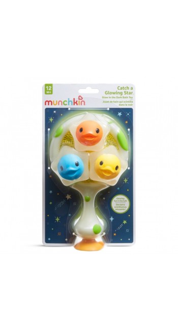 Munchkin Catch & Score Glow In The Dark Παιδικό Παιχνίδι Μπάνιου 12m+, 1τεμ. 