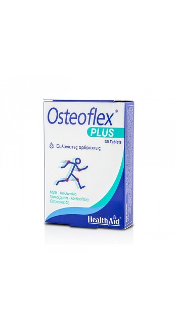 HealthAid Osteoflex Plus Συμπλήρωμα Διατροφής για Ευλύγιστες Αρθρώσεις, 30tabs