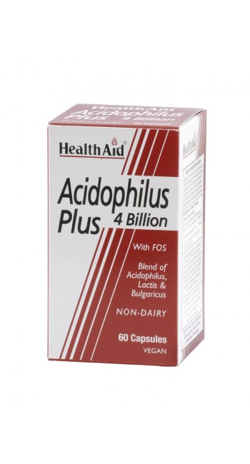 HealthAid ACIDOPHILUS Plus (4 billion), 60 κάψουλες