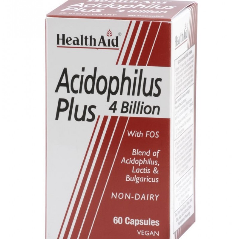 HealthAid ACIDOPHILUS Plus (4 billion), 60 κάψουλες