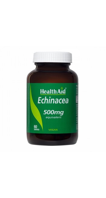 HealthAid Echinacea 500mg Συμπλήρωμα Διατροφής για το Ανοσοποιητικό, 60 ταμπλέτες