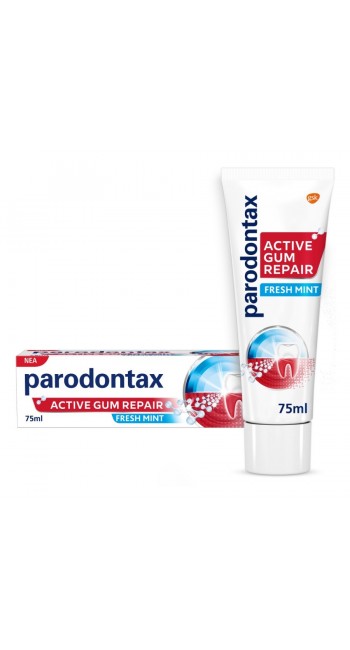 Parodontax Active Gum Repair Fresh Mint Οδοντόκρεμα για την Αποκατάσταση των Ούλων που Αιμορραγούν, 75ml