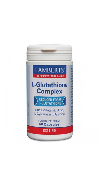 Lamberts L-Glutathione Complex Υποαλλεργική Φόρμουλα για το Συκώτι, 60caps