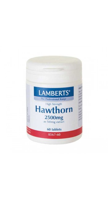 Lamberts Hawthorn Βότανο με Καρδιοτονωτικές Ιδιότητες, 60tabs