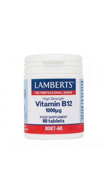 Lamberts Vitamin B12 1000μg 60 tablets 