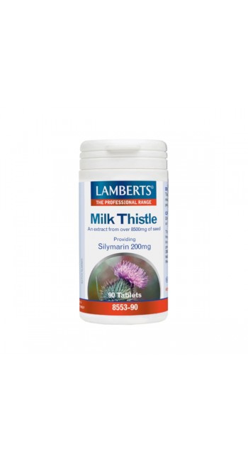 Lamberts Milk Thistle Συμπλήρωμα Διατροφής με Γαϊδουράγκαθο, 90 tabs