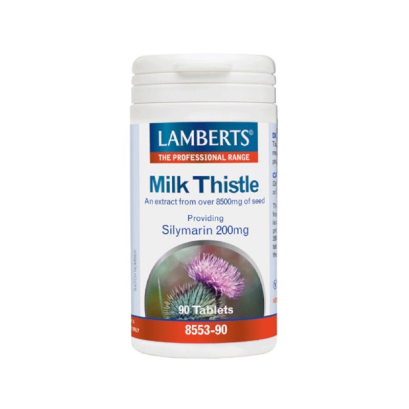 Lamberts Milk Thistle Συμπλήρωμα Διατροφής με Γαϊδουράγκαθο, 90 tabs