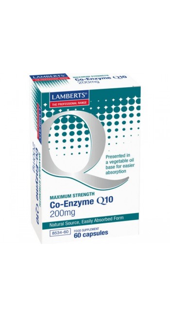 Lamberts Co-Enzyme Q10 200 mg X 60 Caps