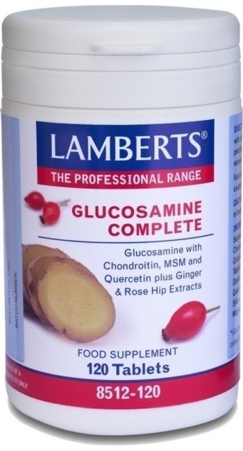 Lamberts Glucosamine Complete Συμπλήρωμα για την Φροντίδα των Αρθρώσεων, 120tabs