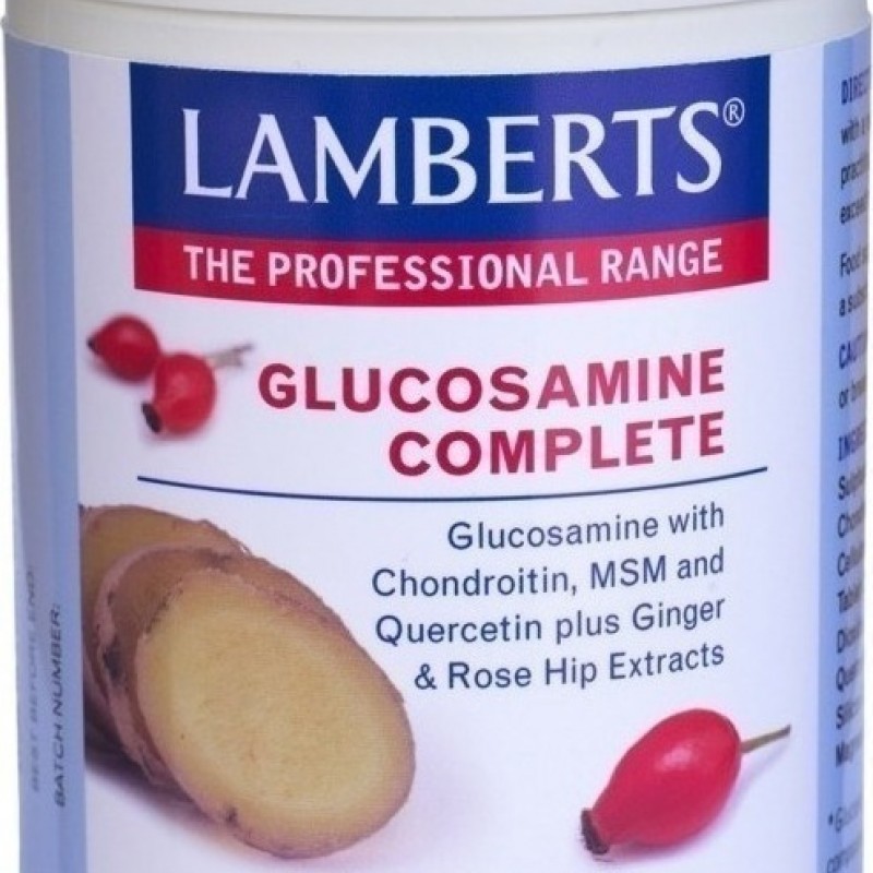 Lamberts Glucosamine Complete Συμπλήρωμα για την Φροντίδα των Αρθρώσεων, 120tabs