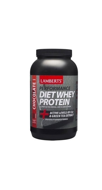 Lamberts Diet Whey Protein Συμπλήρωμα Διατροφής για Αδυνάτισμα & Έλεγχο Σωματικού Βάρους με Γεύση Σοκολάτα 1000gr