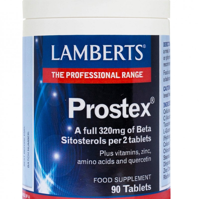 Lamberts Prostex 320mg Beta Sitosterols για την Καλή Υγεία του Προστάτη, 90tabs