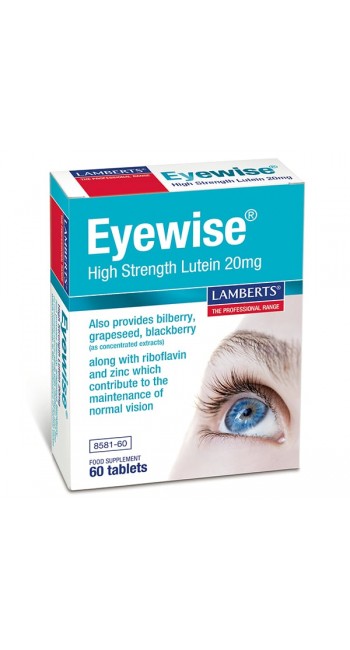 Lamberts Eyewise Φόρμουλα για την Καλή Υγεία των Ματιών, 60 tabs