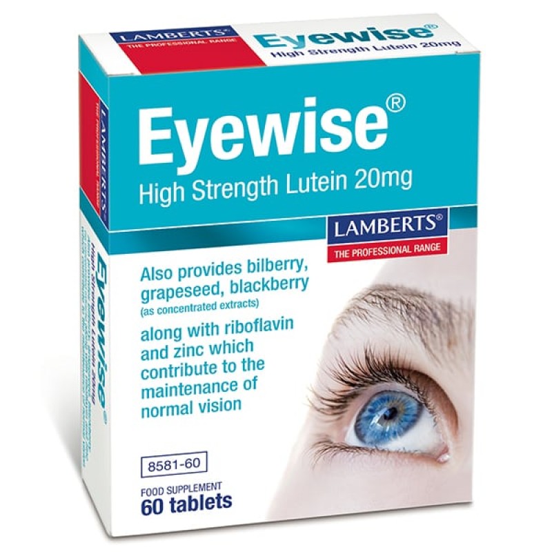 Lamberts Eyewise Φόρμουλα για την Καλή Υγεία των Ματιών, 60 tabs