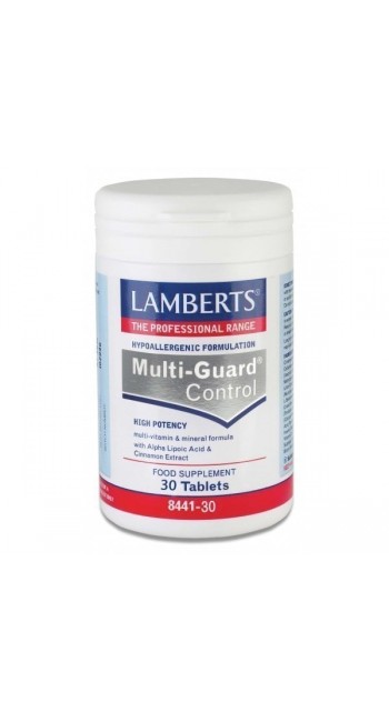 Lamberts Multi Guard Control Πολυβιταμίνη 30 Tablets 