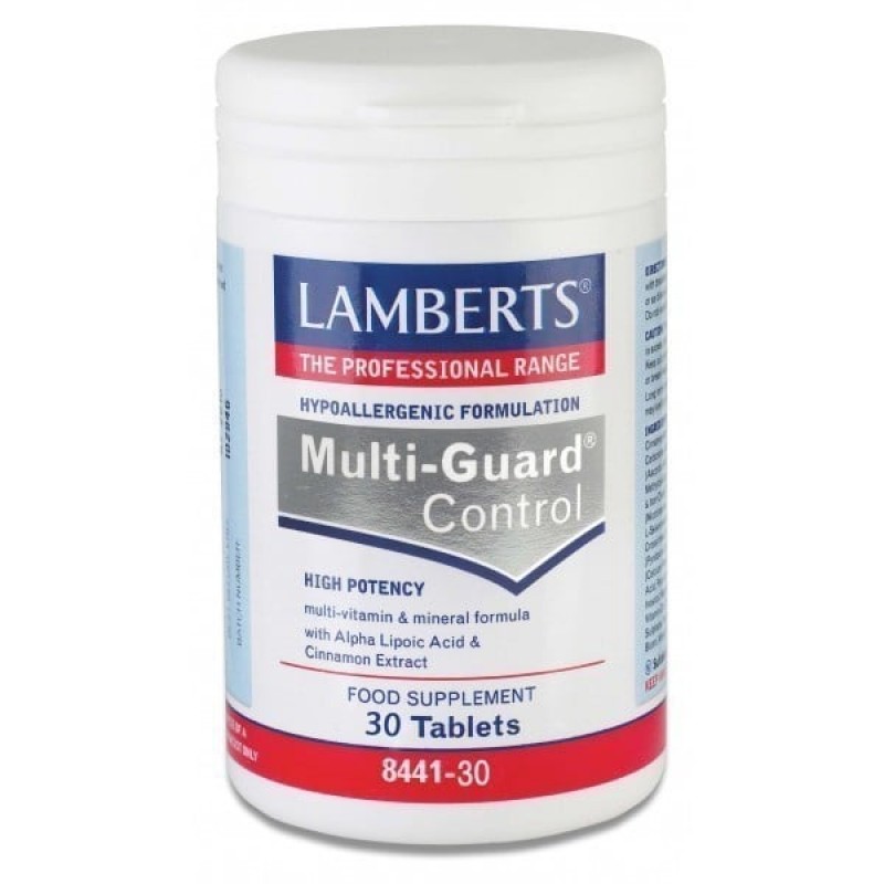 Lamberts Multi Guard Control Πολυβιταμίνη 30 Tablets 