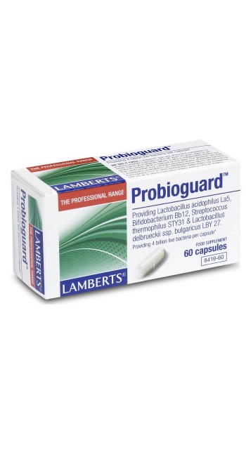 Lamberts Probioguard Προβιοτικά για την Εντερική Χλωρίδα 60 Κάψουλες 