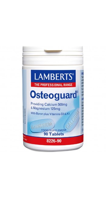 Lamberts – Osteoguard Ολοκληρωμένη Φόρμουλα για Υγειή Οστά – 90tabs