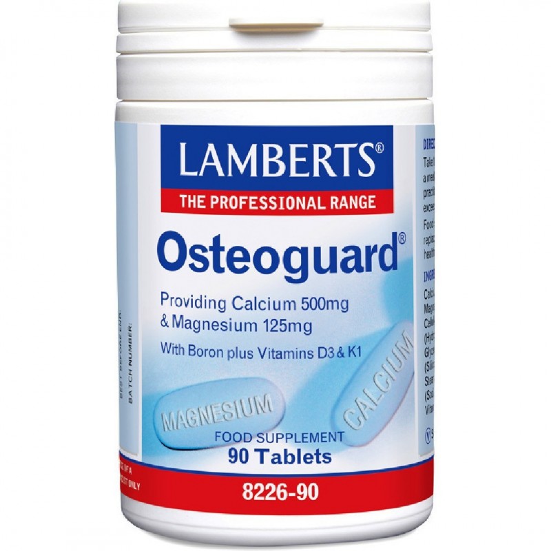 Lamberts – Osteoguard Ολοκληρωμένη Φόρμουλα για Υγειή Οστά – 90tabs