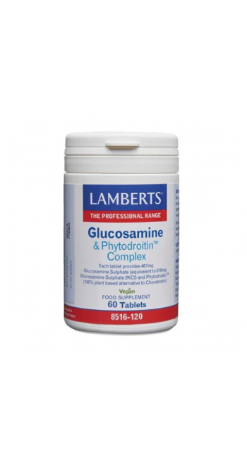 Lamberts Glucosamine & Chondroitin Complex Σύμπλεγμα Γλυκοσαμίνης, Χονδροϊτίνης 60 Tablets 