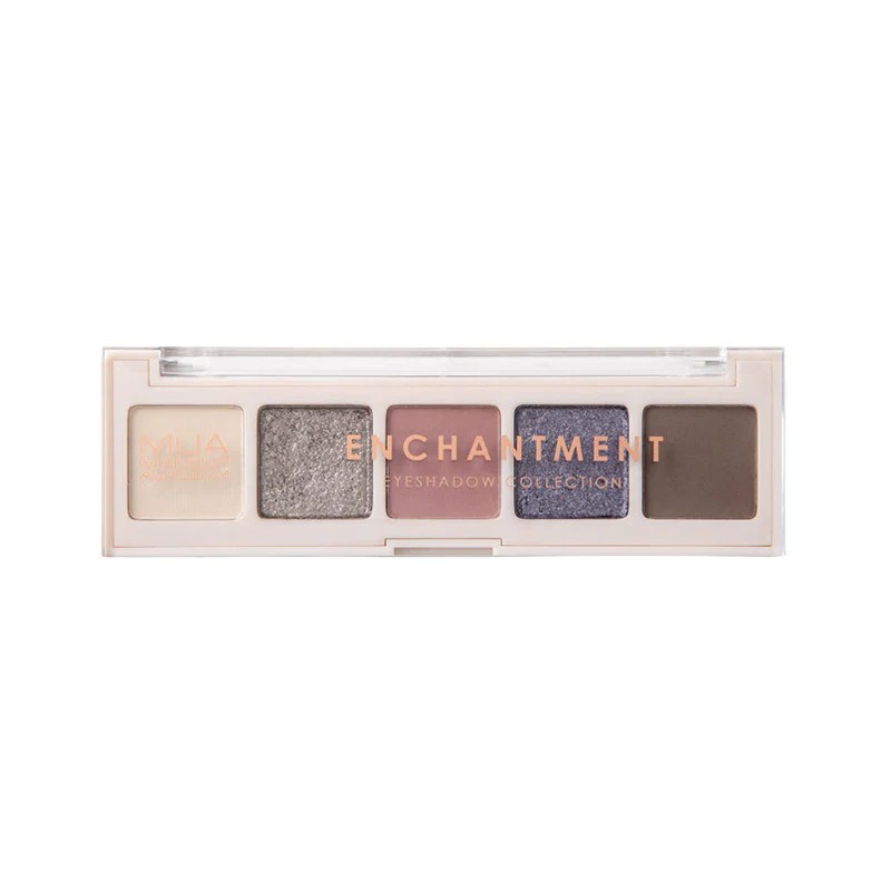 MUA 5 Shade Eyeshadow Palette Neutral Wanderlust, 3.8gr