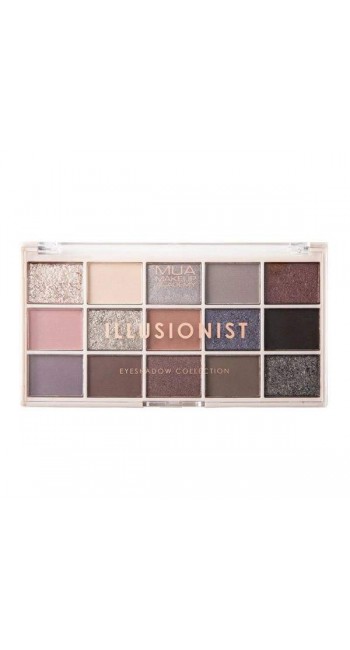 MUA 15 Shade Eyeshadow Palette Illusionist, 12gr