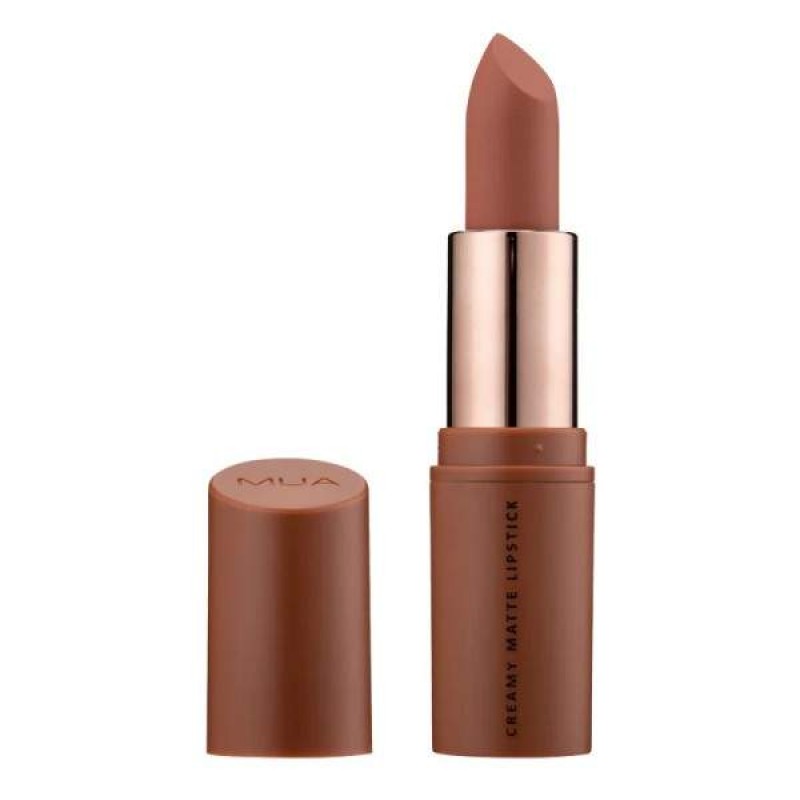 MUA Creamy Matte Lipstick Sincere, 3.2gr