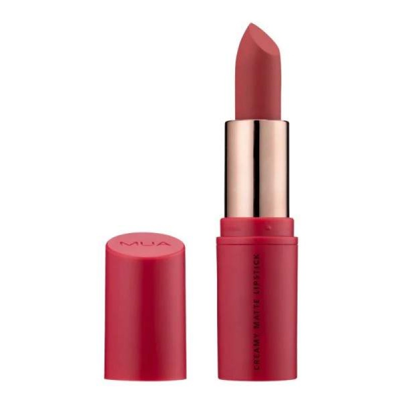 MUA Creamy Matte Lipstick Heartbreaker, 3.2gr