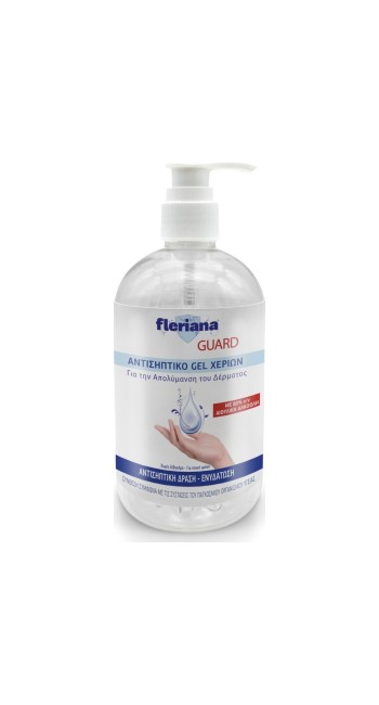 Power Health Fleriana Guard Αντισηπτικό Gel Χεριών με 80% v/v Αιθυλική Αλκοόλη 500ml 