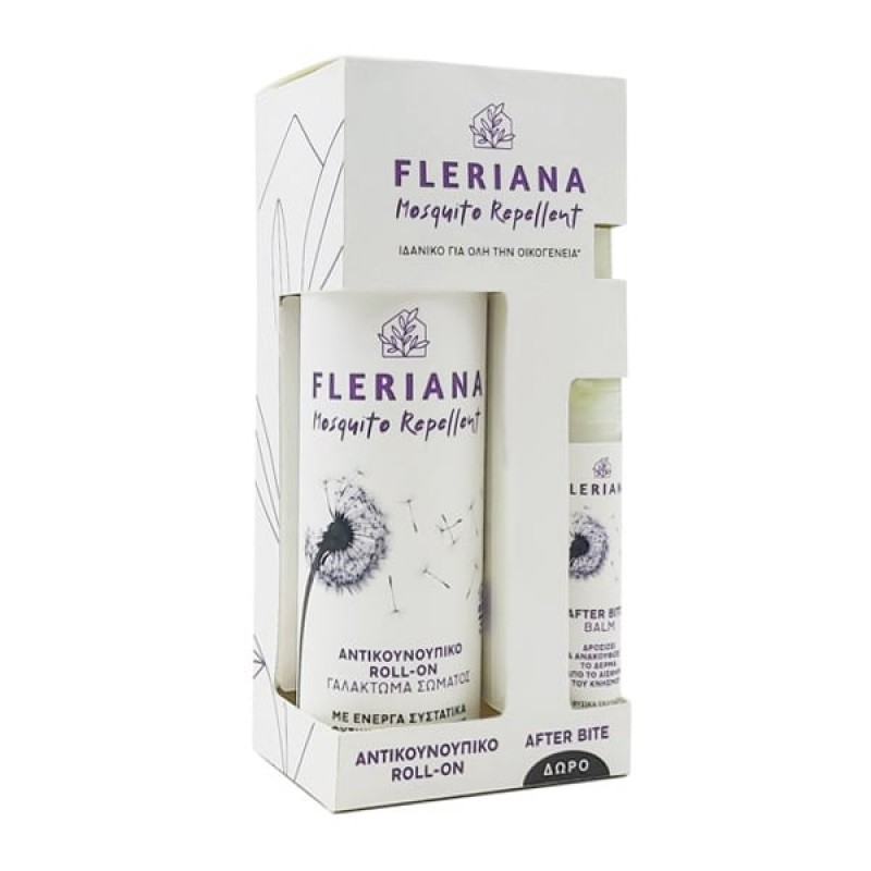 Power Health Fleriana Αντικουνουπικό Roll On 100ml + Δώρο Fleriana After Bite Γαλάκτωμα 7ml 