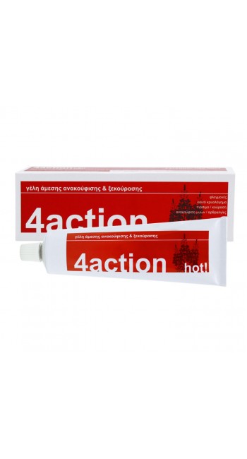 4Action Plus Θερμαντικό Καταπραϋντικό Gel, 100ml