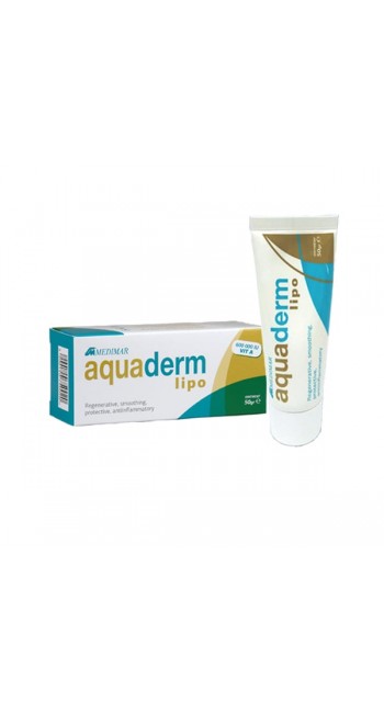 Medimar Aquaderm Lipo Αναπλαστική Κρέμα με Αντιφλεγμονώδεις Ιδιότητες, 50gr 