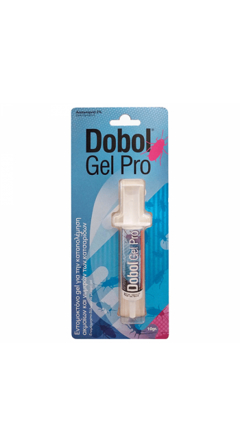 Dobol Gel Pro Βιοκτόνο Ετοιμό δόλωμα σε μορφή gel για την καταπολέμηση των κατσαρίδων σε εσωτερικούς χώρους, 10gr