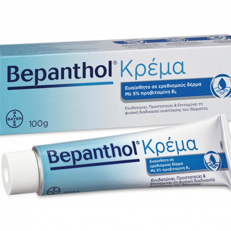 Bepanthol Κρέμα για Ευαίσθητο & Ερεθισμένο Δέρμα, 100gr