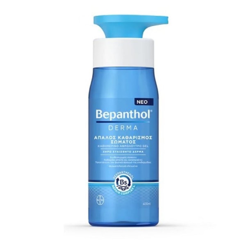 Bepanthol Derma Gel Απαλός Καθαρισμός Σώματος, 400ml