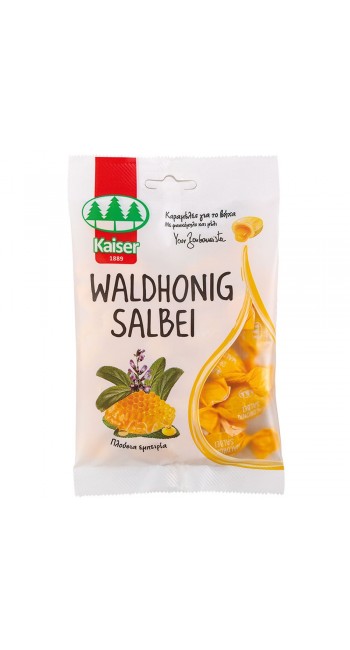 Kaiser Waldhonig Salbei Καραμέλες Μέλι & Φασκόμηλο, 90gr