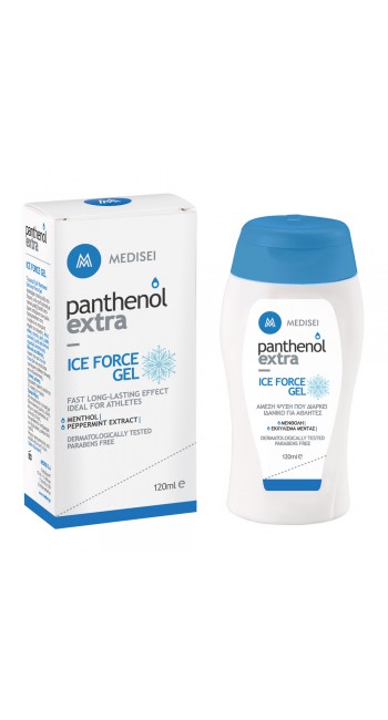 Panthenol Extra Ice Force Gel Ψυχρό Ζελέ για Άμεση Χαλάρωση των Μυών, 120ml