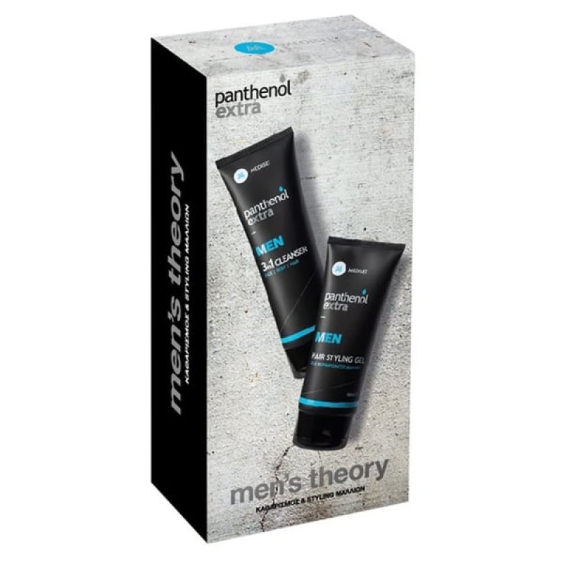 Panthenol Promo Extra Men’s Theory Ανδρικό Πακέτο Περιποίησης, 1σετ