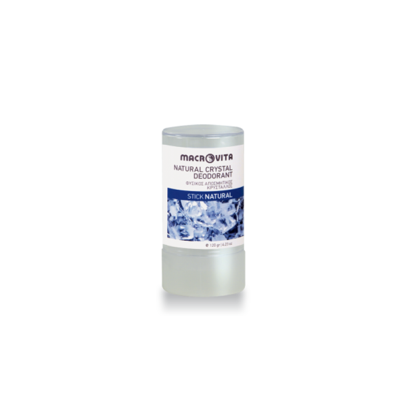 Macrovita Natural Crystal Deodorant Stick, 120gr