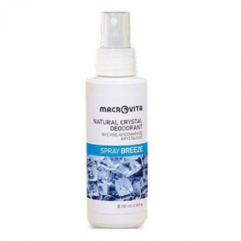 Macrovita Breeze Αποσμητικός Κρύσταλλος σε Spray, 100ml