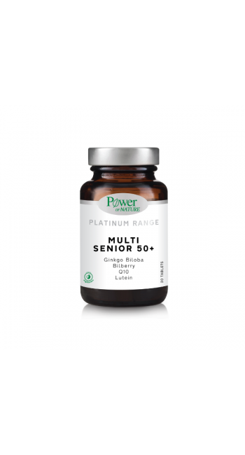 Power of Nature Platinum Range Multi Senior 50+, 30tabs